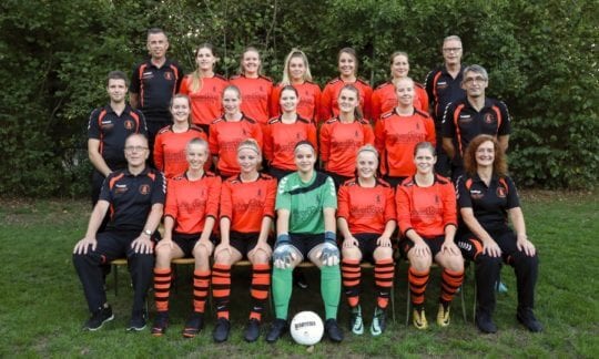 Sparta Nijkerk VR1 begint seizoen 2019-2020 met een uitwedstrijd in Haarlem