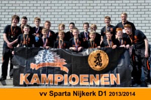 D1 kampioen 1314