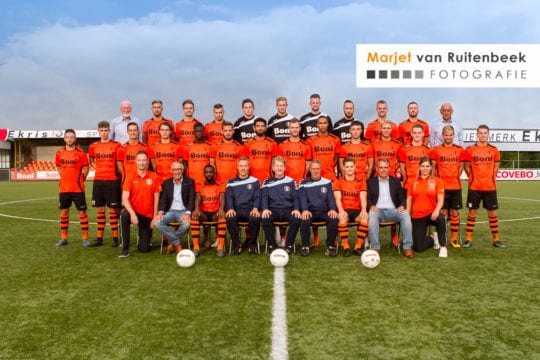 Bert van Dijk, Thomas van ’t Land en Thomas van der Wal in de A-Selectie van Sparta Nijkerk