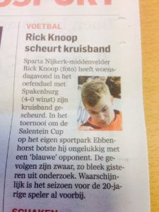 Rick Knoop kruisband AD