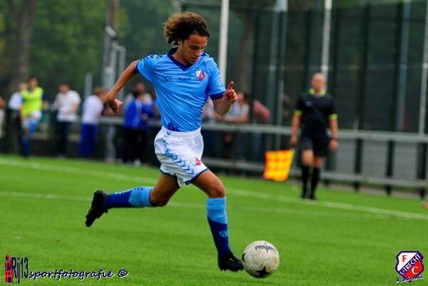 Tom Rutten: creatieve linksbuiten van FC Utrecht onder 16