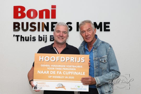 Prijsuitreiking verloting Harry Hamstra Cup