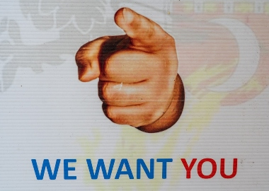 we want you - nick fewings
