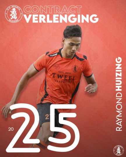 Raymond Huizing verlengt contract met twee jaar